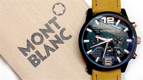 how to spot a fake mont blanc watch|mont blanc watches for sale.